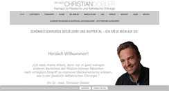 Desktop Screenshot of plastische-chirurgie-doebler.de